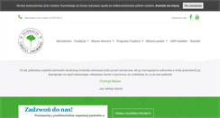 Desktop Screenshot of fundacjauj.pl