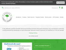 Tablet Screenshot of fundacjauj.pl